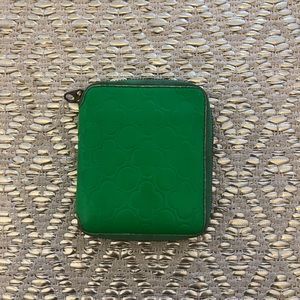 Green comme de garçon wallet